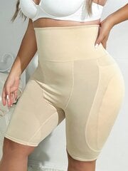 Plus Solid Wideband Waist Shapewear lühikesed püksid·Aprikoos·5XL цена и информация | Нижнее корректирующее белье | kaup24.ee