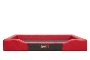 Pesa Hobbydog Deluxe XXL, punane/must, 120x80 cm hind ja info | Pesad, padjad | kaup24.ee