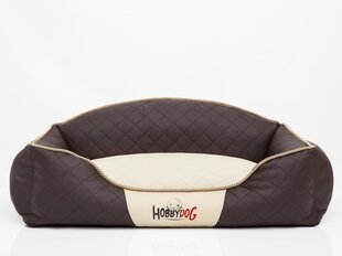 Pesa Hobbydog Elite XXL, pruun/beež, 110x85 cm цена и информация | Лежаки, домики | kaup24.ee
