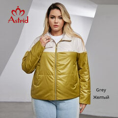 (5xL-Y145 kollane)Astrid 2024 talve naiste mantel Naiste Parka mood soe pluss jope vabaaja kontrastses värvi õmblused lahtised naiste riided цена и информация | Женские пальто | kaup24.ee