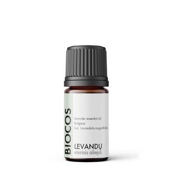 LAVENDEL 100% looduslik eeterlik õli BIOCOS, 5 ml hind ja info | Eeterlikud ja kosmeetilised õlid | kaup24.ee