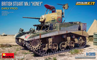 Liimitav mudel MiniArt 35421 British Stuart Mk.I Honey Early Prod. Interior Kit 1/35 цена и информация | Склеиваемые модели | kaup24.ee