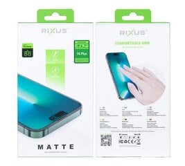 Rixus Matte стекло для iPhone 16 Plus цена и информация | Защитные пленки для телефонов | kaup24.ee