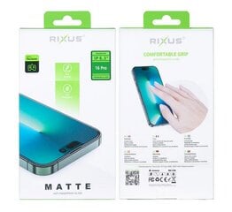 Rixus Matte стекло для iPhone 16 Pro цена и информация | Защитные пленки для телефонов | kaup24.ee