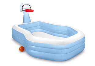 Надувной бассейн Intex Swim Center Shootin Hoops, 257x188x130 см цена и информация | Бассейны | kaup24.ee