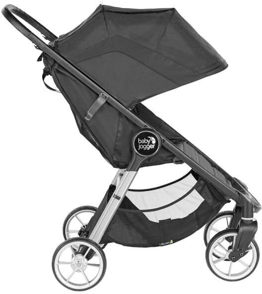Sportlik jalutuskäru Baby Jogger City mini® 2 4-W, Jet hind ja info | Vankrid, jalutuskärud | kaup24.ee