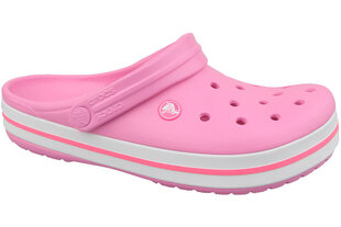 Crocs женские тапочки Crocband 11016-62P, розовый цена и информация | Шлепанцы, тапочки для женщин | kaup24.ee