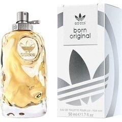 <p>Adidas Born Original EDT для мужчин, 50 мл</p>
 цена и информация | Мужские духи | kaup24.ee