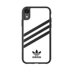 Adidas Originals Case PU for iPhone XR white/black цена и информация | Чехлы для телефонов | kaup24.ee