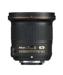 Nikon AF-S Nikkor 20мм f/1.8G ED oбъектив цена и информация | Объективы | kaup24.ee