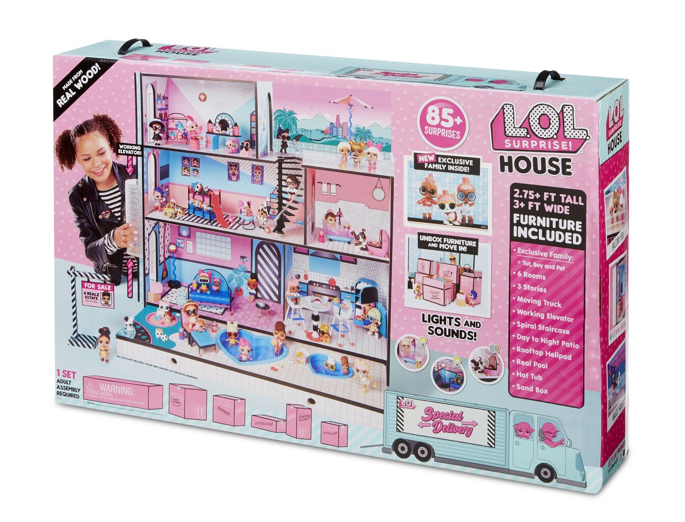 L.O.L. Üllatus puumaja hind ja info | Tüdrukute mänguasjad | kaup24.ee
