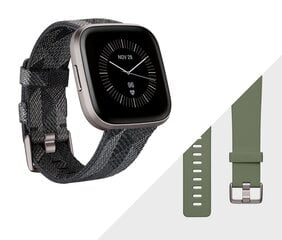 Fitbit Versa 2 Special Edition Smoke Woven/Mist Grey hind ja info | Fitbit Sport, puhkus, matkamine | kaup24.ee