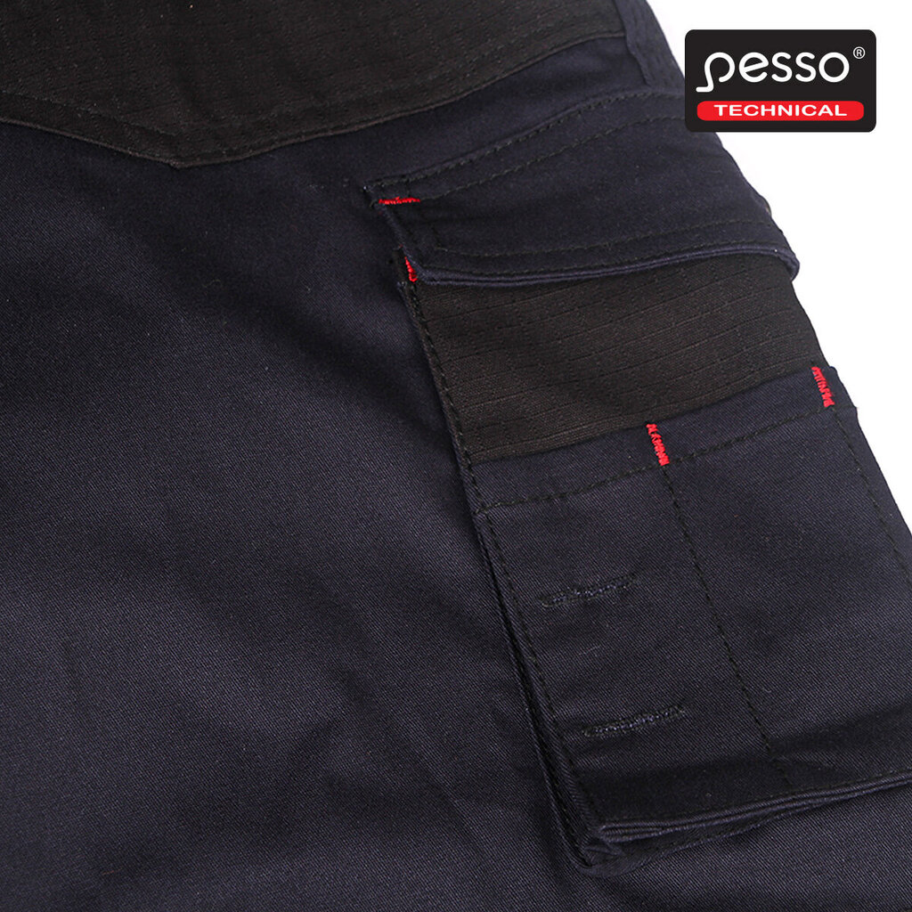 Töö traksipüksid Pesso Twill Stretch цена и информация | Tööriided | kaup24.ee