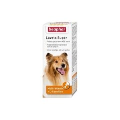 Beaphar Laveta Super Hund 50 мл витамины для шерсти цена и информация | Пищевые добавки и анти-паразитные товары | kaup24.ee