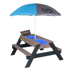 Стол для пикников и игр с зонтом Axi Nick цена и информация | Детские столы и стулья | kaup24.ee