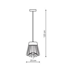 Light Prestige подвесной светильник Nido цена и информация | Потолочный светильник, 38 x 38 x 24 см | kaup24.ee