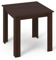 KONGO 80x80 WENGE laud köögist elutuppa hind ja info | Diivanilauad | kaup24.ee