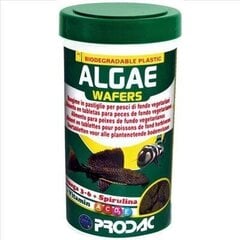 Taimne tablett kaladele Prodac Algae Wafers 1200ml 550g hind ja info | Toit kaladele | kaup24.ee