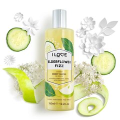 Гель для душа I Love Elderflower Fizz 360 мл цена и информация | Масла, гели для душа | kaup24.ee