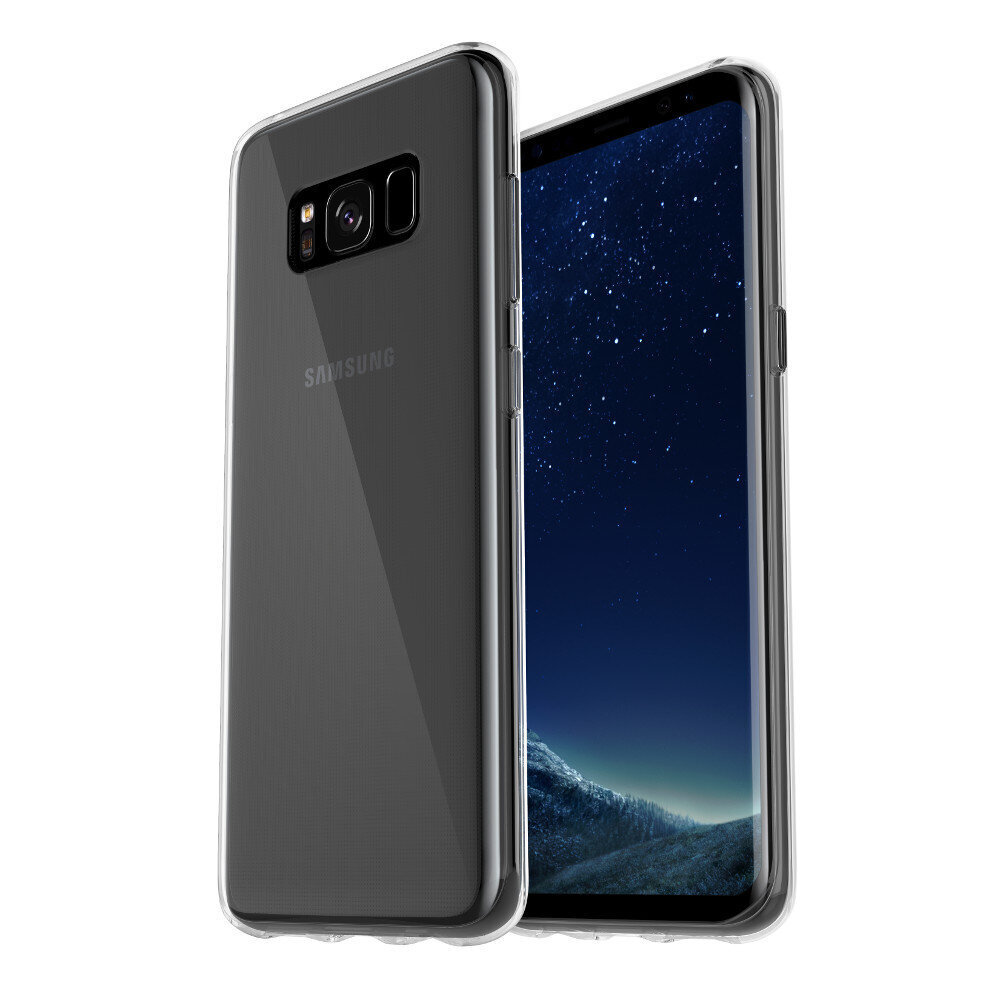 Otterbox Clearly Protected Skin ja Alpha Glass Galaxy S8 цена и информация | Ekraani kaitsekiled | kaup24.ee