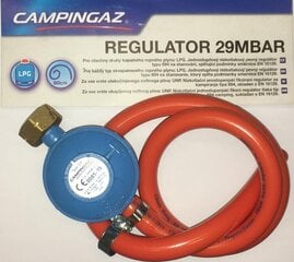 Gaasirõhu regulaator Campingaz 29 mbar su 0,8 m voolikuga hind ja info | Grillitarvikud ja grillnõud | kaup24.ee