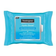 Увлажняющие салфетки для лица Neutrogena Hydro Boost 25 шт. цена и информация | Аппараты для ухода за лицом | kaup24.ee