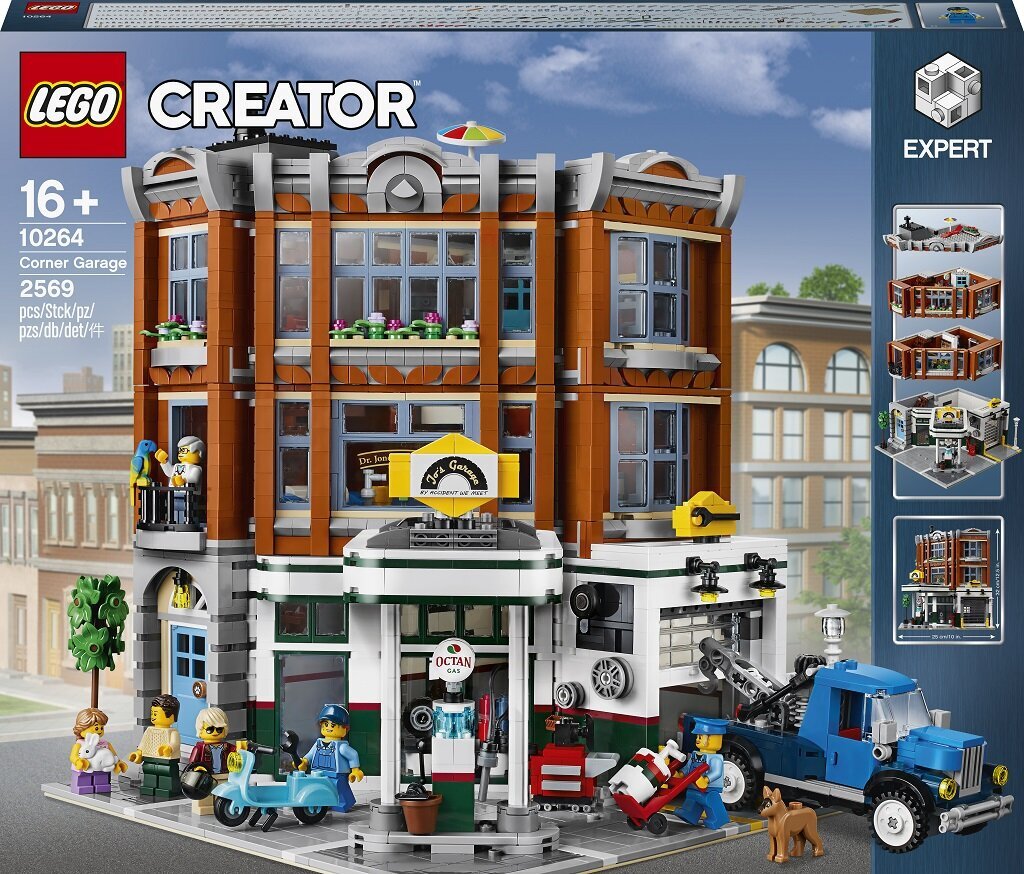 10264 LEGO® Creator Expert Nurga garaaž hind ja info | Klotsid ja konstruktorid | kaup24.ee