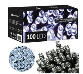 Happy People LED Garlianda 8 m, 100 LED-i, sinine hind ja info | Jõulutuled | kaup24.ee