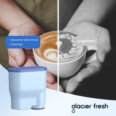 GLACIER FRESH фильтр для воды для кофемашин Philips и Saeco, 4 шт. цена и информация | Аксессуары для кофейных аппаратов | kaup24.ee