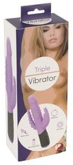 Kolmekordne vibraator hind ja info | Vibraatorid | kaup24.ee