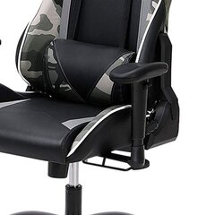 Игровое кресло Selsey Manjaran, черное / белое / серое цена и информация | Офисные кресла | kaup24.ee