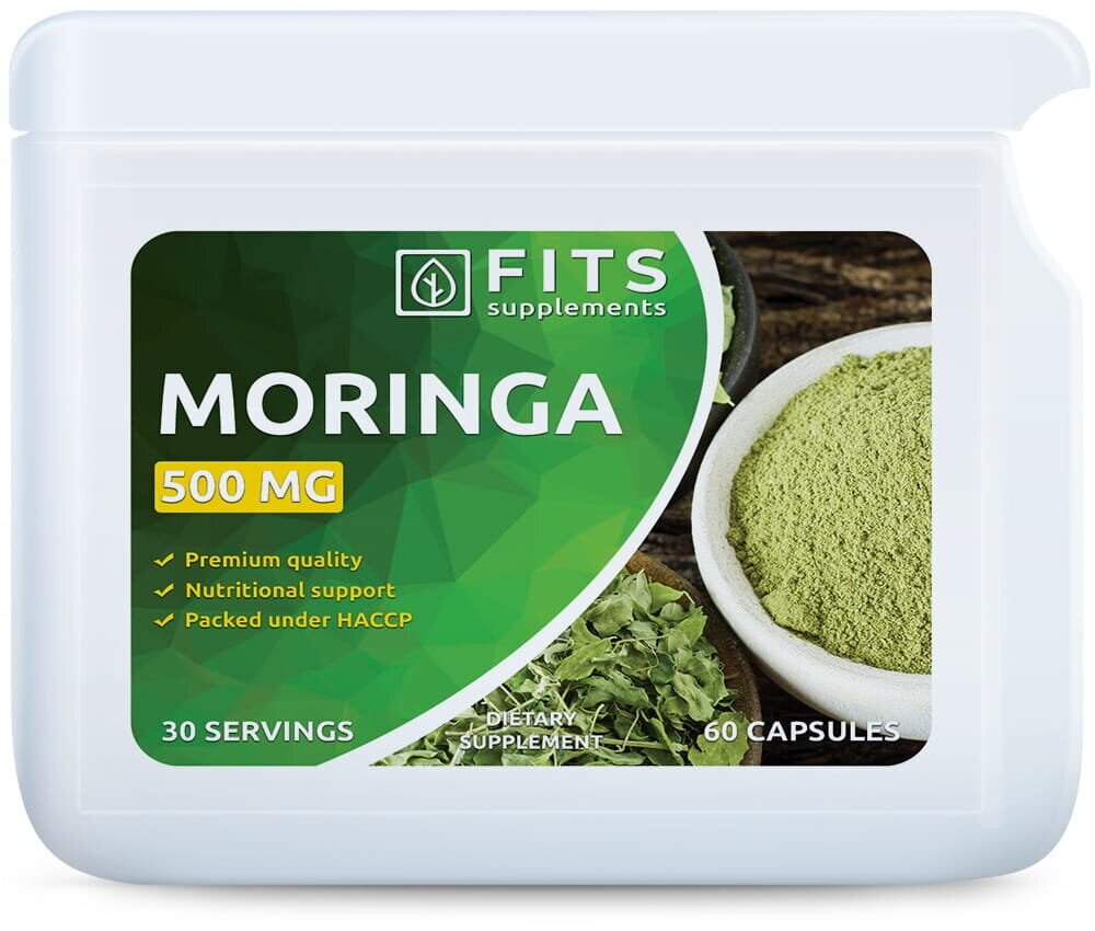 Toidulisand Moringa 500 mg 60 kapslit hind ja info | Muud toidulisandid ja preparaadid | kaup24.ee