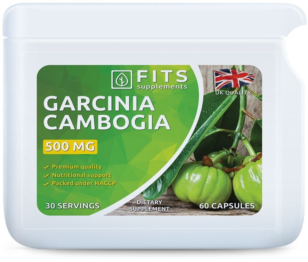 Toidulisand Garcinia Cambogia 500 mg 60 kapslit hind ja info | Salendavad lisandid | kaup24.ee