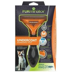 Furminaator pikakarvalistele koertele Undercoat deShedding, M hind ja info | Hooldusvahendid loomadele | kaup24.ee