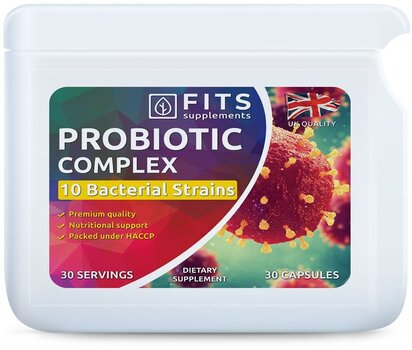 Toidulisand Probiootikumid 10 in 1 kompleks 30 kapslit hind ja info | Muud toidulisandid ja preparaadid | kaup24.ee