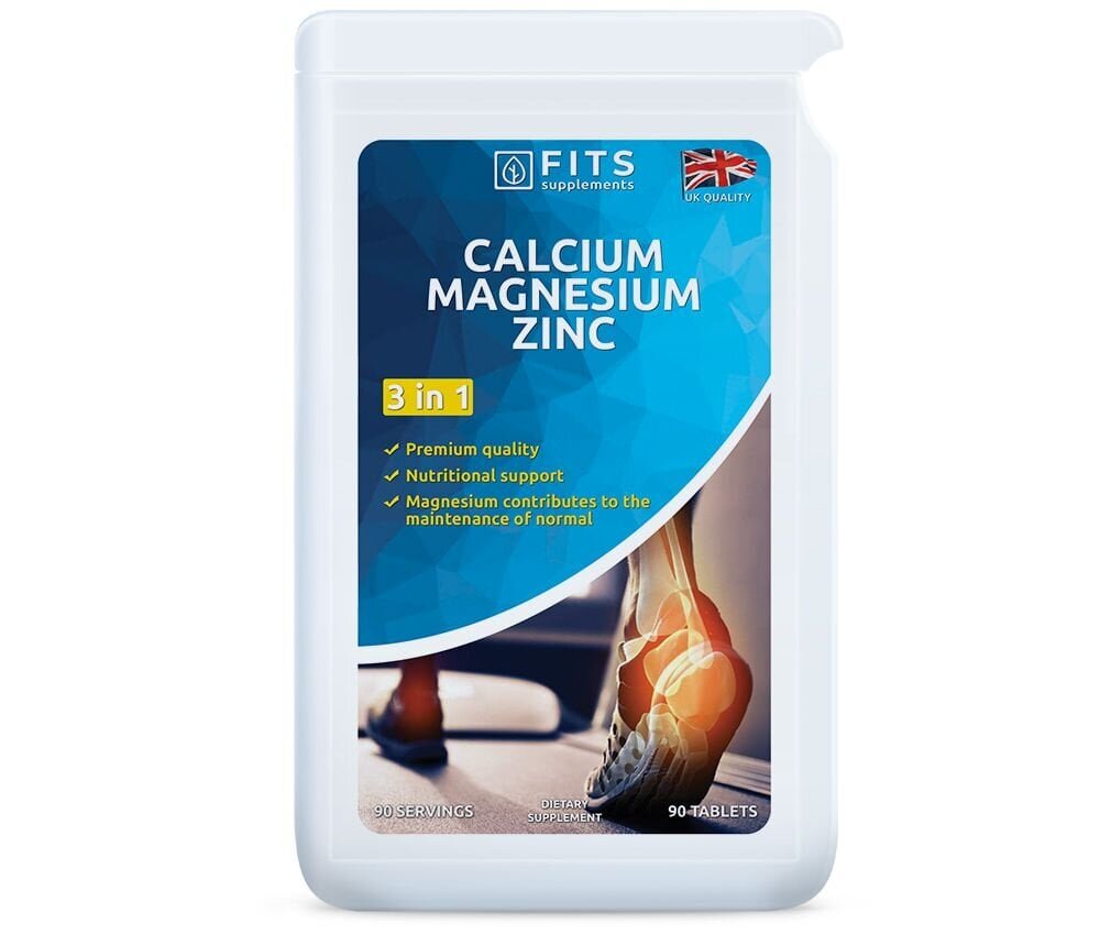 Toidulisand Kaltsium-Magneesium-Tsink 90 tabletti цена и информация | Muud toidulisandid ja preparaadid | kaup24.ee