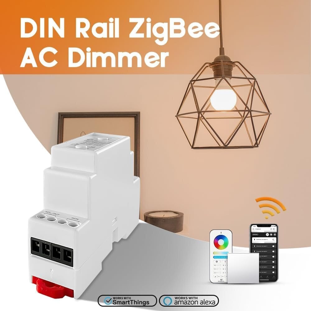 Ericsity Zigbee Din Rail AC dimmer цена и информация | LED ribad | kaup24.ee