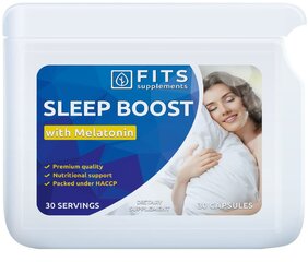 Биодобавка Sleep Boost комплекс для сна 30 капсул цена и информация | Другие пищевые добавки и препараты | kaup24.ee