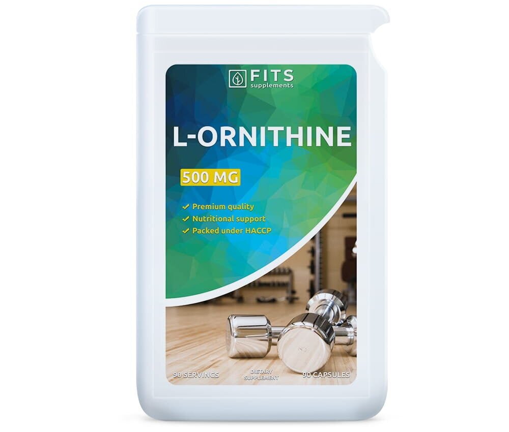 Toidulisand L-Ornitiin 500 mg 90 kapslit hind ja info | Muud toidulisandid ja preparaadid | kaup24.ee