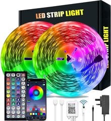 20 m LED-tuled Bluetooth Rgb-tuled LED-lintvalgustid цена и информация | Светодиодные ленты | kaup24.ee