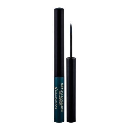 Vedel silma kontuurpliiats Max Factor Colour X-pert 5 g, 04 Metallic Turquoise, veekindel hind ja info | Ripsmetušid, lauvärvid, silmapliiatsid, seerumid | kaup24.ee