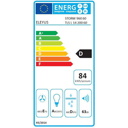 Eleyus Storm 960 60 BL LED цена и информация | Õhupuhastid | kaup24.ee