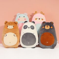 Squishmallows Plush Toy Animal Kawaii Soft Big Pillow must karu hind ja info | Pehmed mänguasjad | kaup24.ee