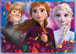 TREFL pusle Lumekuninganna ja igavene talv 2 (Frozen 2) 4in1 цена и информация | Pusled | kaup24.ee