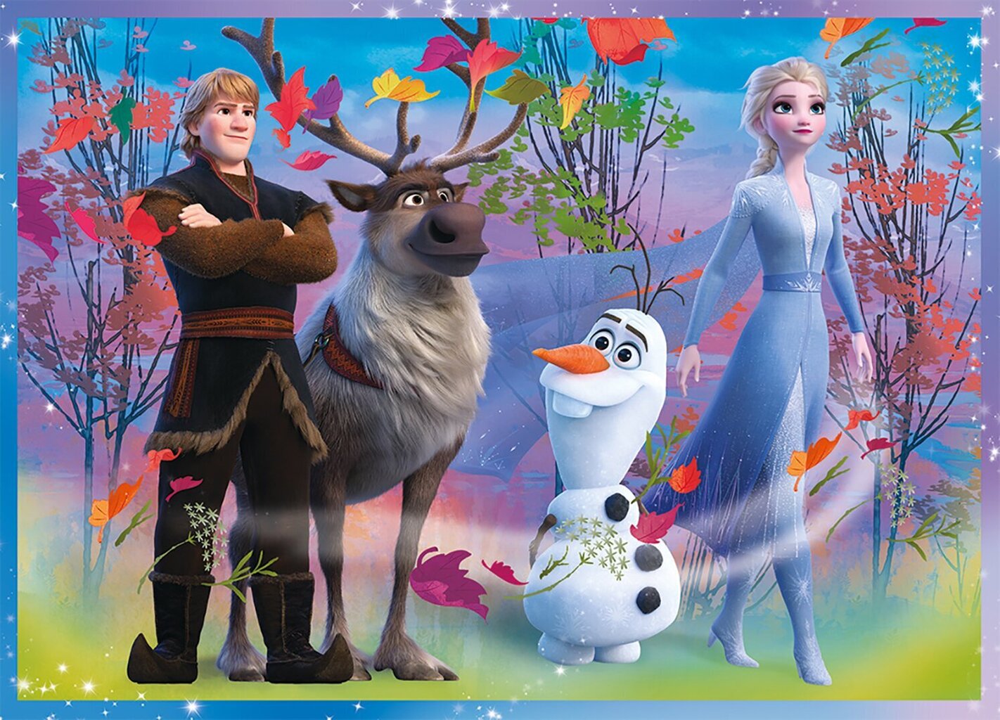 TREFL pusle Lumekuninganna ja igavene talv 2 (Frozen 2) 4in1 цена и информация | Pusled | kaup24.ee