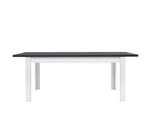 Раскладной стол BRW Antwerpen, белый / серый цена и информация | Кухонные и обеденные столы | kaup24.ee