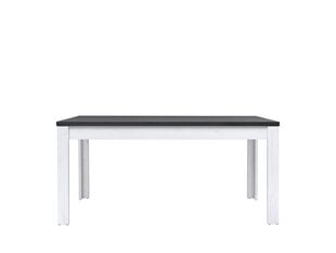 Раскладной стол BRW Antwerpen, белый / серый цена и информация | Кухонные и обеденные столы | kaup24.ee