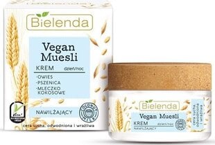 Niisutav näokreem Bielenda Vegan Muesli 50 ml hind ja info | Näokreemid | kaup24.ee