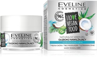 Увлажняющий крем для лица Eveline Cosmetics I Love Vegan Food 50 мл цена и информация | Кремы для лица | kaup24.ee