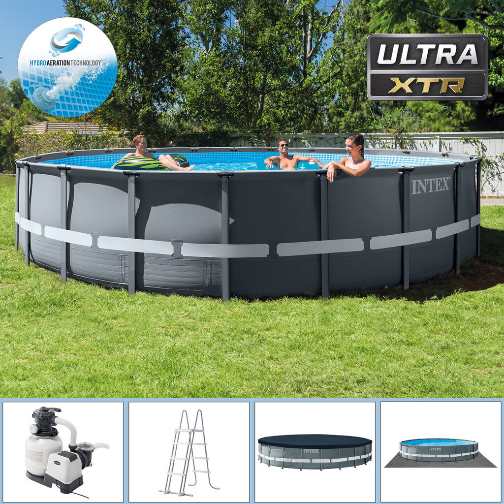 Raamiga bassein Intex Ultra XTR Frame 610x122 cm hind ja info | Basseinid | kaup24.ee